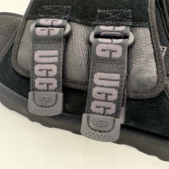 UGG GOLDENCOAST STRAP SLIDE SANDALS BLACK/Size MEN\'S US 12 EU 45 main image 5